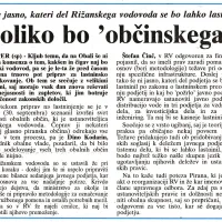 Pred 21 leti, oktobra 1993, smo dobili certifikate