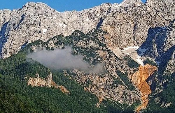 Pri slapu Čedca odkrili truplo