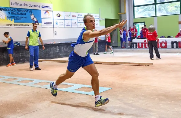 Aleš Borčnik, evropski prvak v hitrostnem zbijanju