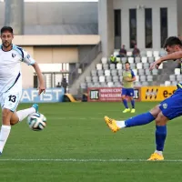 Sead Jakupović (levo) v 18. minuti ni več mogel preprečiti zadetka koprskemu kapetanu  Ivici Gubercu