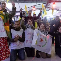 Kurdski protestniki vdrli v Evropski parlament