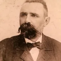 Anton Jerkič: Moški portret, okoli 1905, zasebna zbirka 
