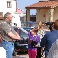 Marežganski osnovnošolci so se poizkusili v vlogi zelenih novinarjev