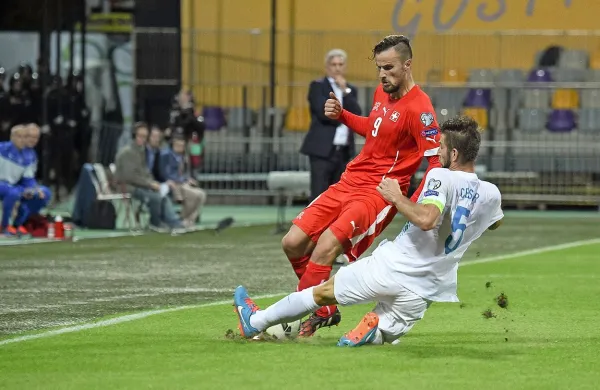 Beli Boštjan Cesar je bil med najboljšimi v slovenski ekipi