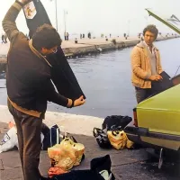 V Trstu smo kupovali kavbojke, pralni prašek, kavo ...  