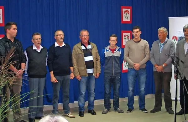 V pevski skupini Hrušiški fanti prepevajo tri generacije Hruščanov  