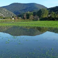 To “jezero” nastane v Novi Gorici ob vsakem večjem dežju