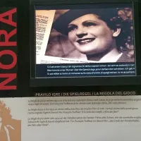 Z razstave o Nori Gregor v SNG Nova Gorica