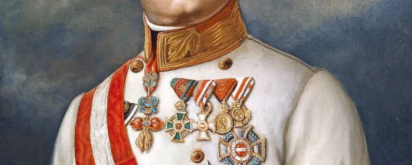 Cesar Karel I. je fronto osebno obiskal pred umikom avstro-ogrskih sil 
z Banjščic 