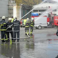 Vaja je pokazala, da so gasilci iz zgornjega Posočja odlično usposobljeni in opremljeni