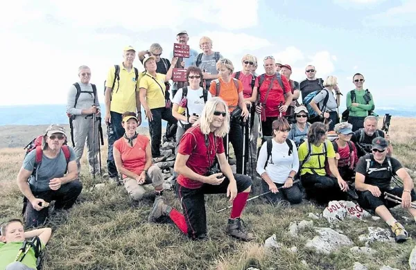 Ljubitelji Istre in Čičarije so odprli Sakomanovo pot