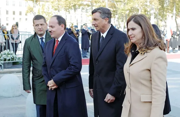 V Slovenijo je danes prispel albanski predsednik Bujar Nishani 
