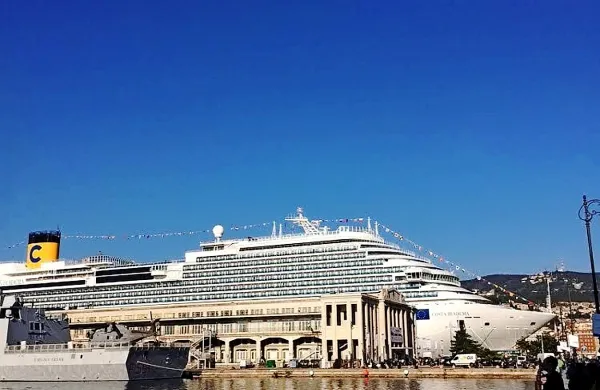 Costa Diadema odplula na krstno plovbo