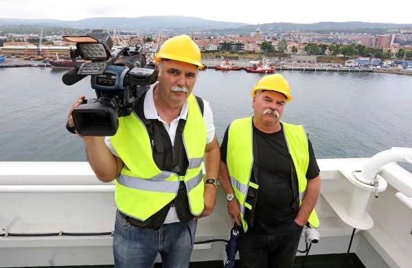 Igor Vučič in Iztok Presl (desno) nista več zaposlena na Pop TV