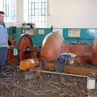Nanesen mulj je poškodoval malo HE v lasti Soških elektrarn v Klavžah