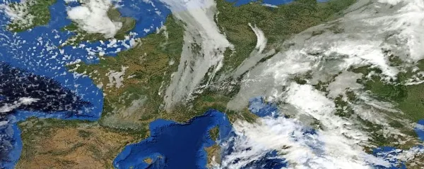 Nad našimi kraji je še občuten vpliv solidnega ciklonskega območja