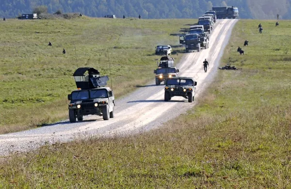  Slovenska vojska na usposabljanju