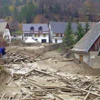 Murasti tok je pred 14-timi leti  preplavil ves zgornji del vasi