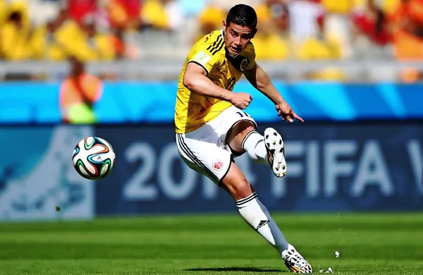 James Rodriguez je najvidnejši posameznik v kolumbijski reprezentanci