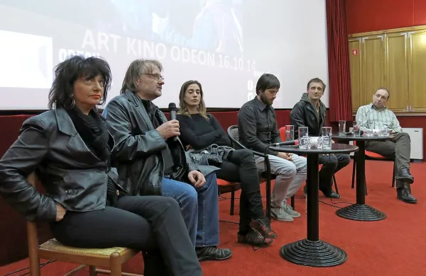 Ekipa Inferna v izolskem Art kinu Odeon