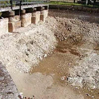 Izvir Rižane poleti 2003