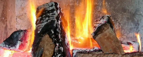 Kamin ustvari prijetno vzdušje