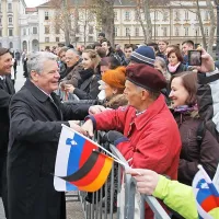 Gauck: Nemčija Sloveniji nikakor ne želi diktirati