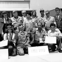 Tekmovanja ekip prve pomoči leta 1977 se je udeležila tudi Tomosova