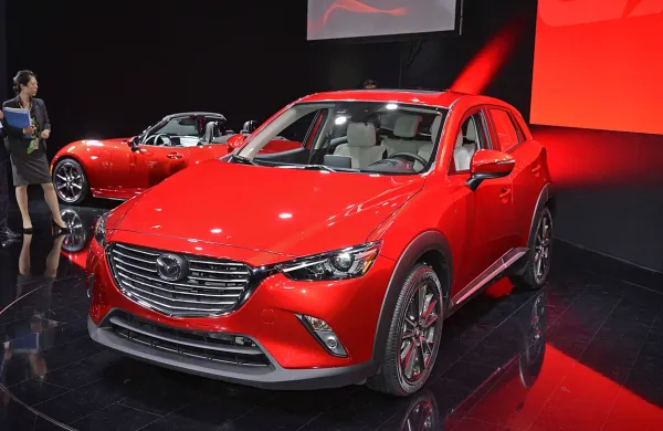 Novo mazdo CX3 so Japonci predstavili v Los Angelesu 