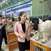 Na mednarodni razstavi psov  so sodelovali lastniki psov iz 27 držav