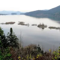 Cerkniško polje je kraško polje z največjim in najznačilnejšim presihajočim jezerom v Sloveniji.