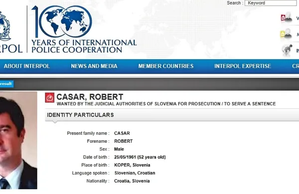 Policija ponuja denarno nagrado za informacije o Robertu Časarju