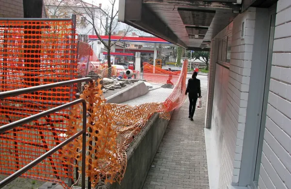 Klančina kmalu ne bo več samevajoče gradbišče.