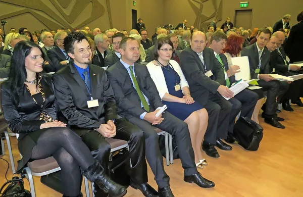 Volilni kongres stranke SLS v Podčetrtku.