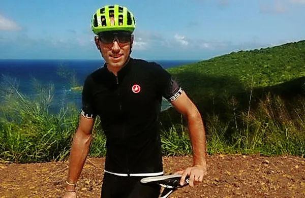 Kristijan Koren že nabira kilometre za novo sezono.