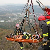 Pred kratkim so se koprski in tržaški gasilci urili ob edinstvenem razgledu na Trst.