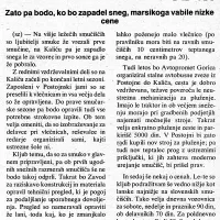 Se še kdo spomni Kaliča, morju najbližjega smučišča?
