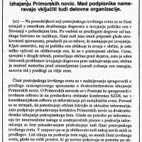 Pred 35 leti so bile Primorske novice še tednik, a zamisel o dvakrat tedenskem izhajanju je zorela ... 