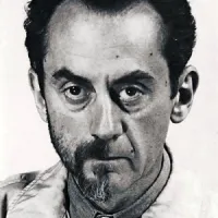 Bradati in obenem obriti  Man Ray na avtoportretu iz leta 1943