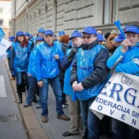 Protest proti okoljskim dajatvam: Če bo &scaron;lo gospodarstvu bolje, bo &scaron;lo bolje vsem