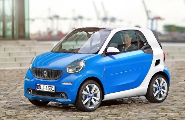 Smart fortwo - najkrajši mestni avtomobil na trgu.  
