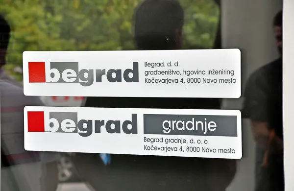 V stečaju družbe Begrad gradnje za 18,7 milijona terjatev
