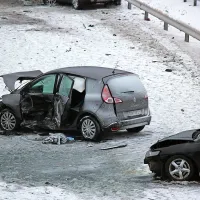 Snežni oblak je povzročil katastrofo