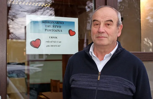 Janez Čuček, predsednik Koronarnega društva Postojna, pravi, da bodo s preselitvijo v cenejše prostore lažje zadihali.