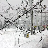 Žled je na nekaterih mestih povsem razdejal električne napeljave, zaradi česar potovanje z vlakom do Kopra še vedno ni mogoče.