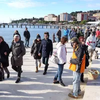 Portorož 1. januarja 2015.