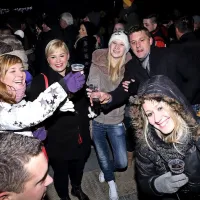 Tudi Primorci so novo leto pričakali  na prostem