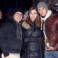 Tudi Primorci so novo leto pričakali  na prostem