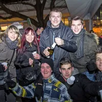 Tudi Primorci so novo leto pričakali  na prostem