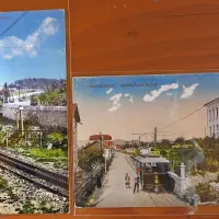 Openski tramvaj na starih razglednicah